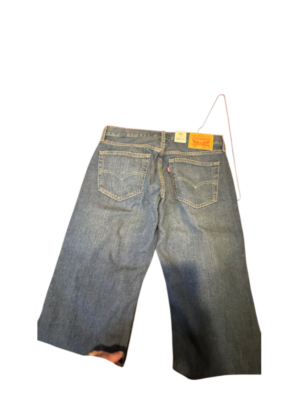 Men's Levi's 559 Relaxed Straight Jeans Blue Waist 33x30 - Picture 6 of 6